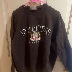Brown University crewneck sweatshirt